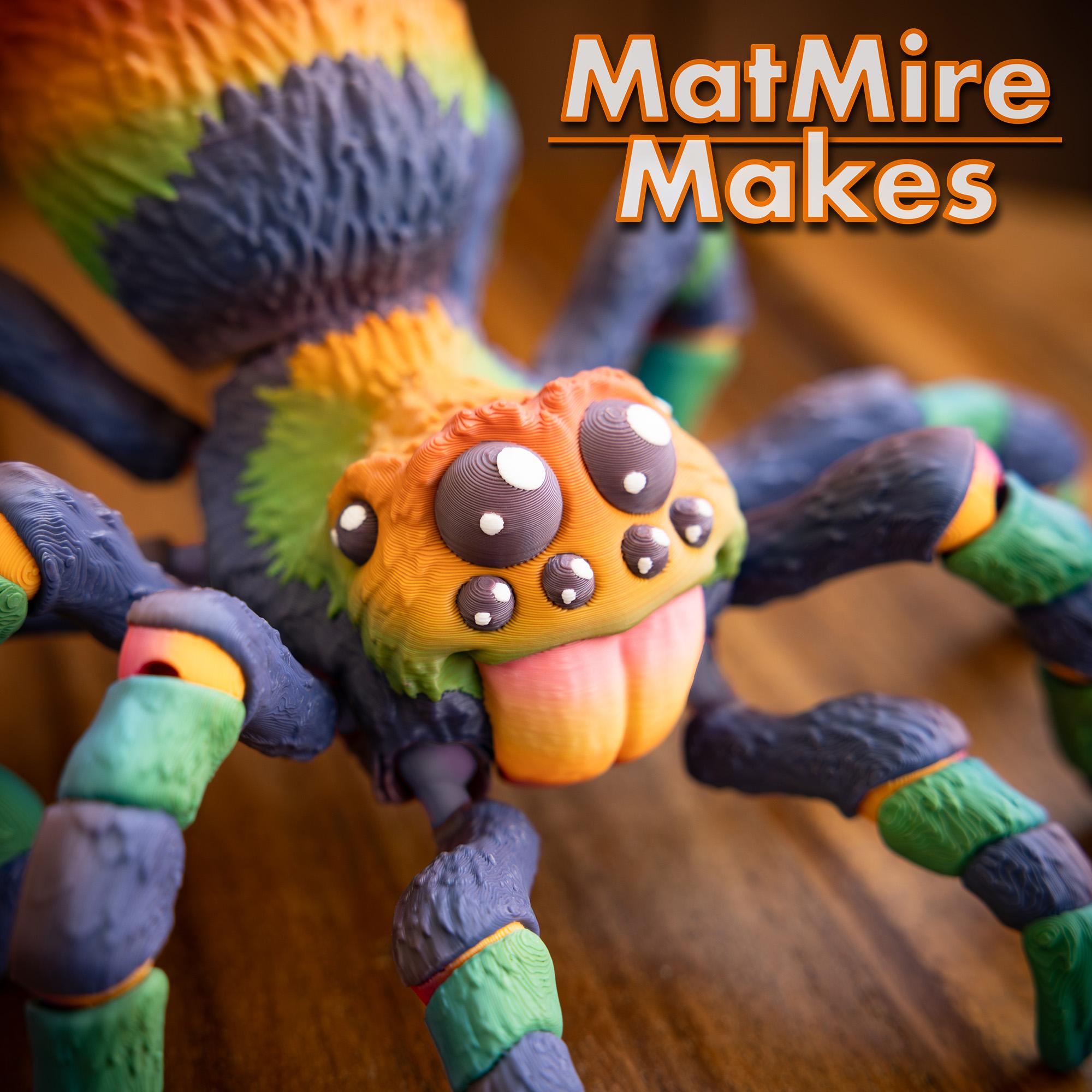 Tarantula - Articulated Figure 3d model