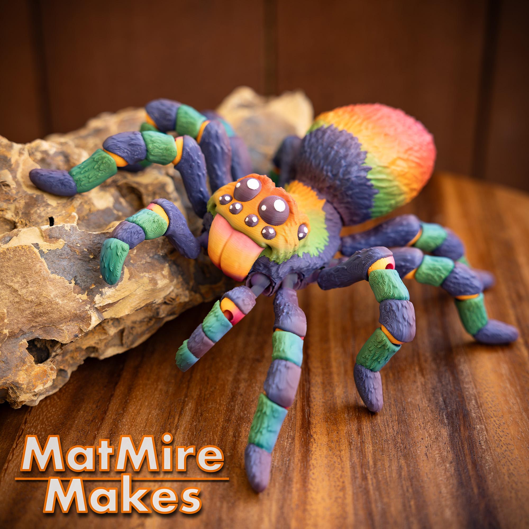 Tarantula - Articulated Figure 3d model