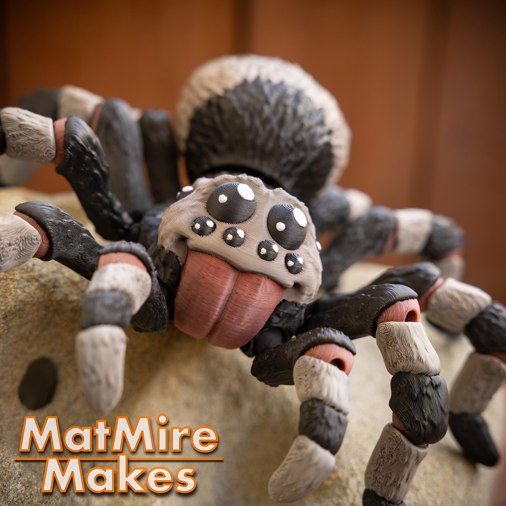 Tarantula - Articulated Figure 3d model