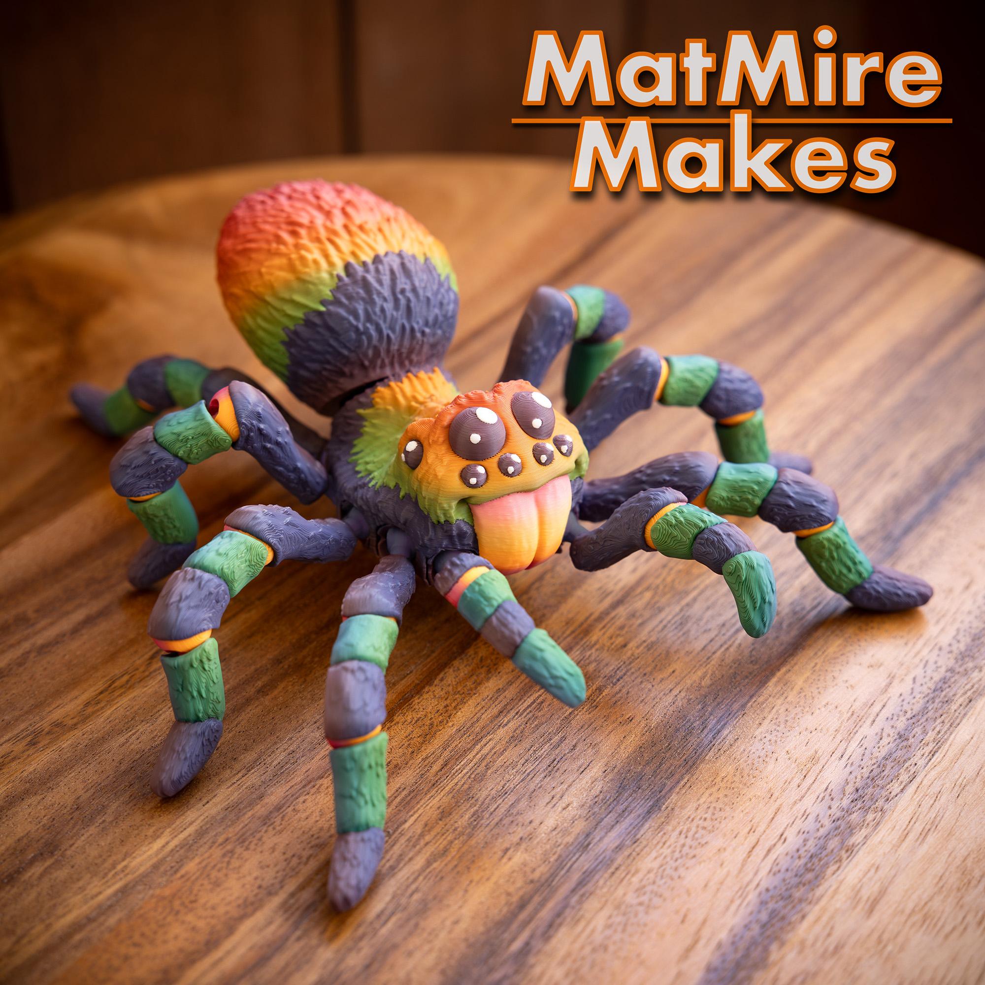 Tarantula - Articulated Figure 3d model