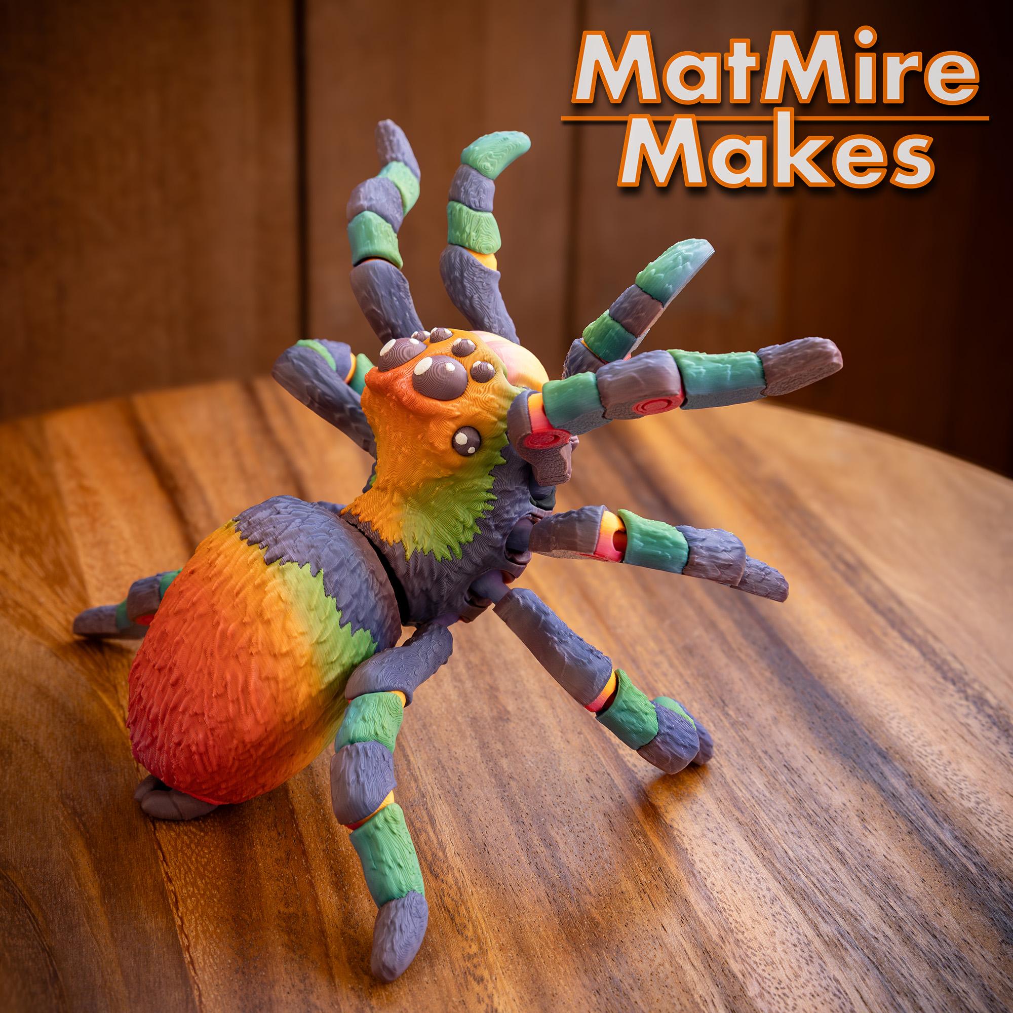 Tarantula - Articulated Figure 3d model