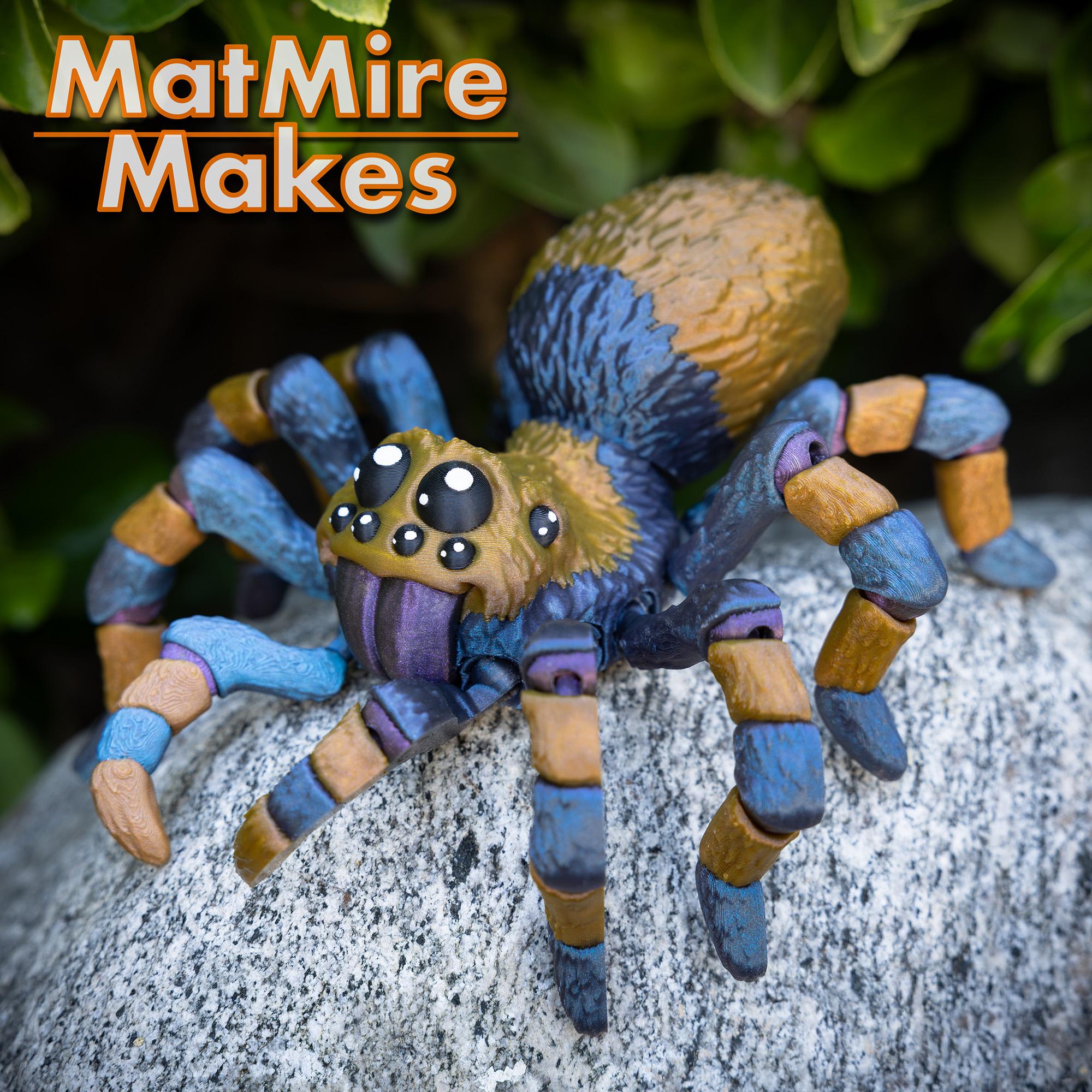 Tarantula - Articulated Figure 3d model