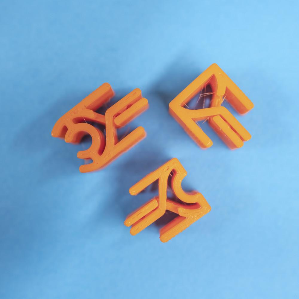 Tiny Compliant Clips 3d model