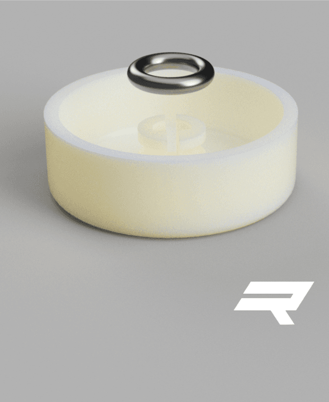 Cadet Thermostat Replacement Knob 3d model