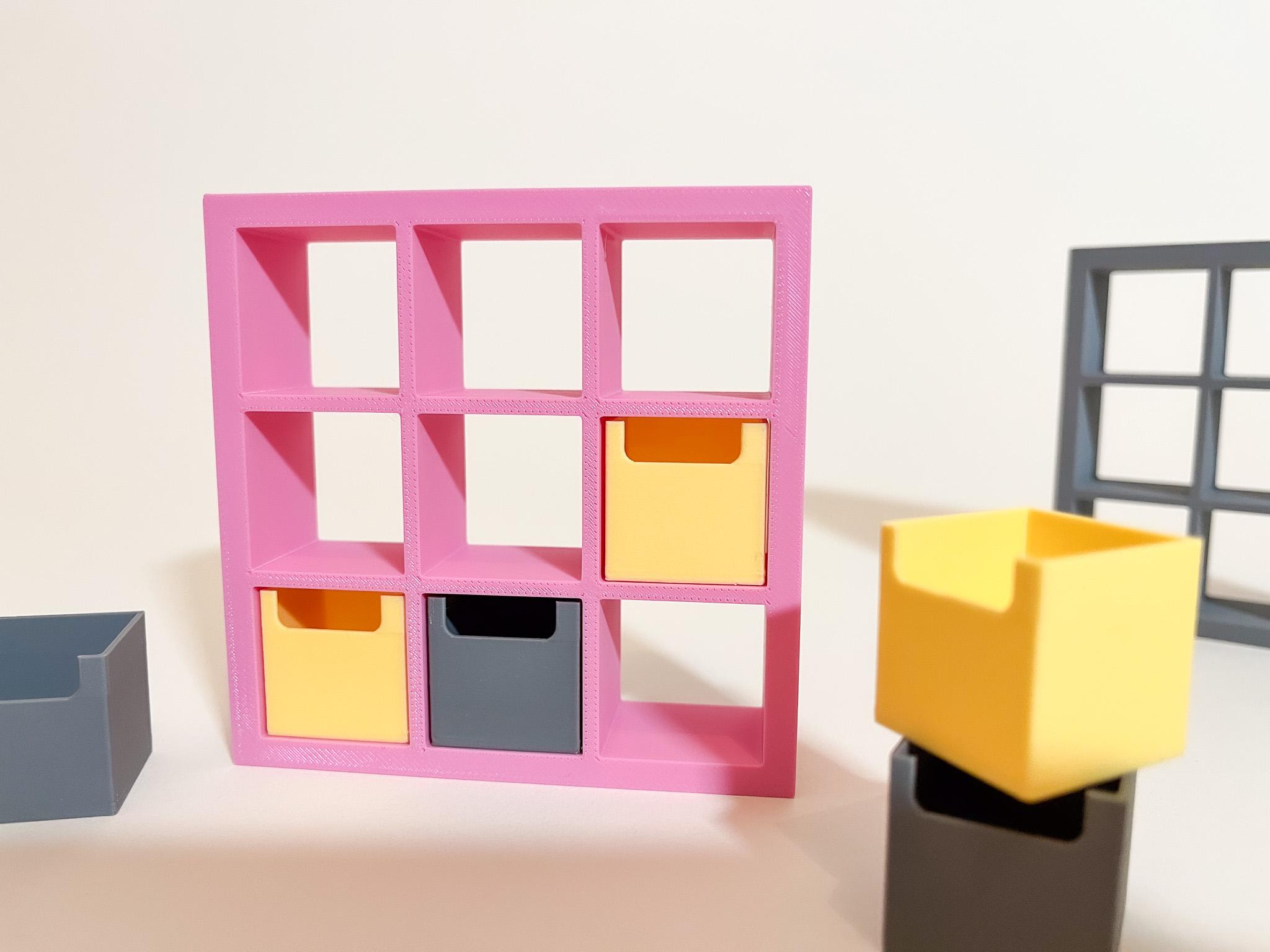 A dollhouse library 3d model