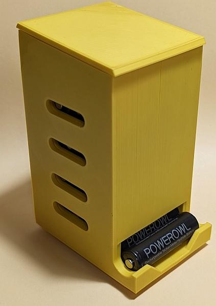 AA Battery Rack 3d model