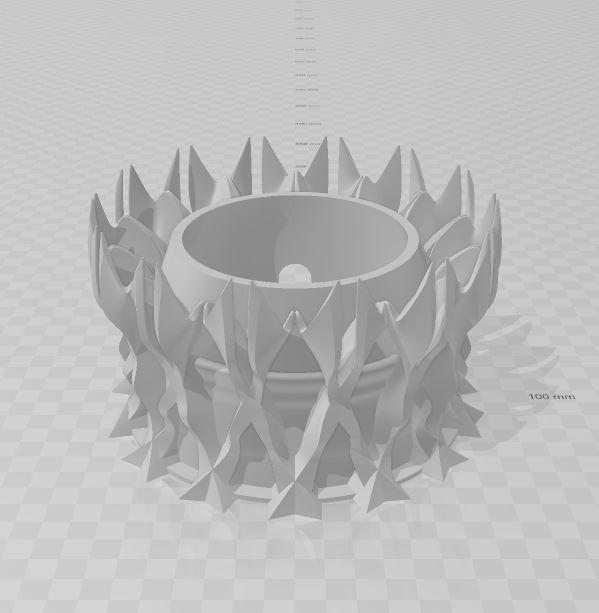 Cauldron With Top - Version B 3d model