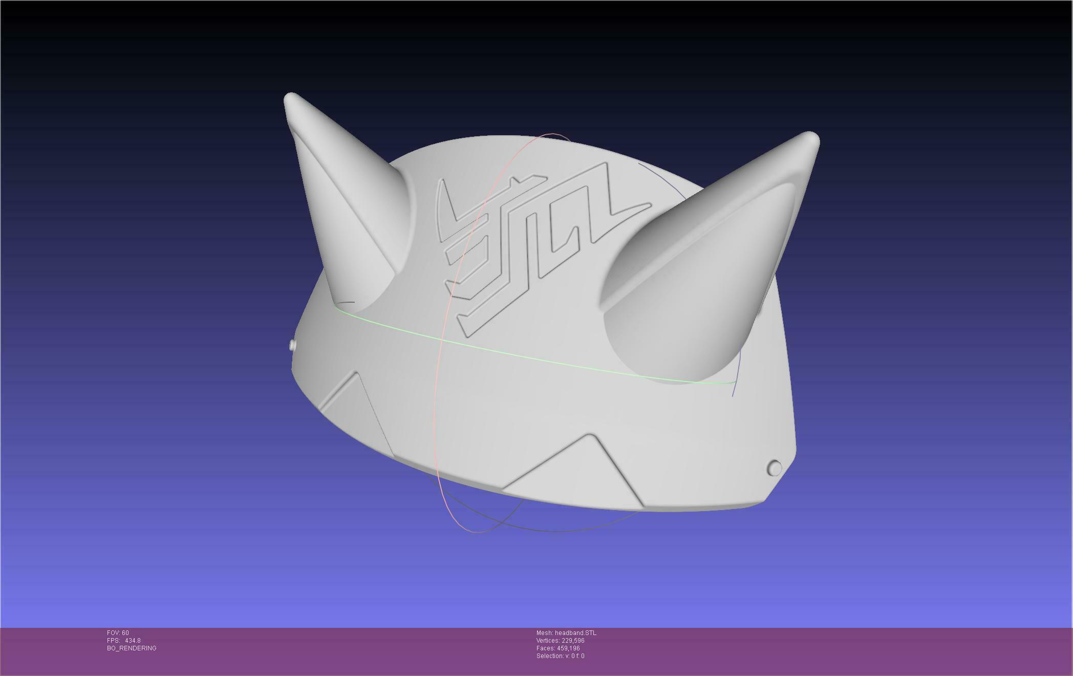 Overwatch Kiriko Headgear 3d model