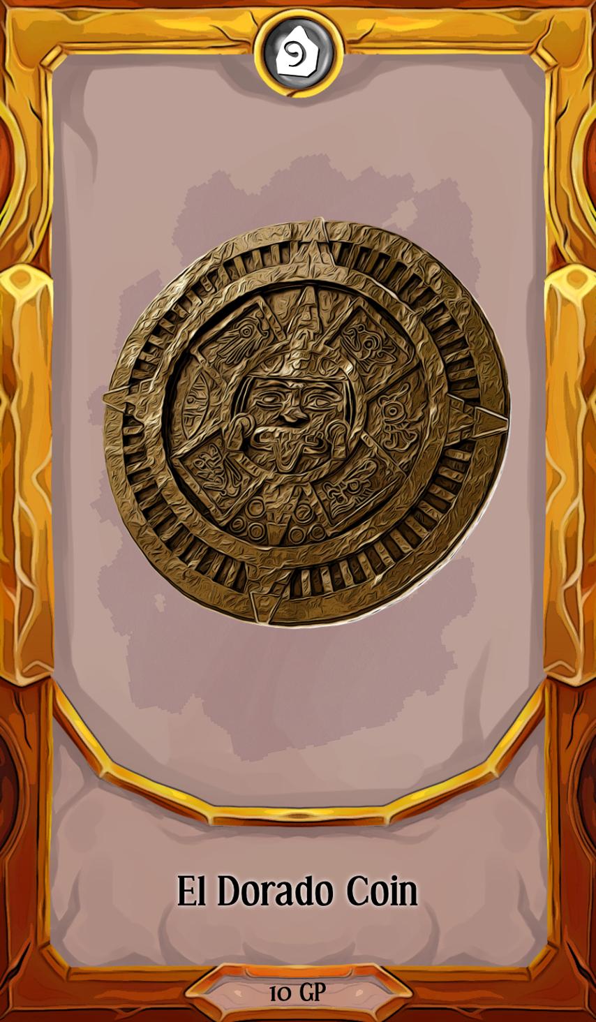 El Dorado Coin 3d model