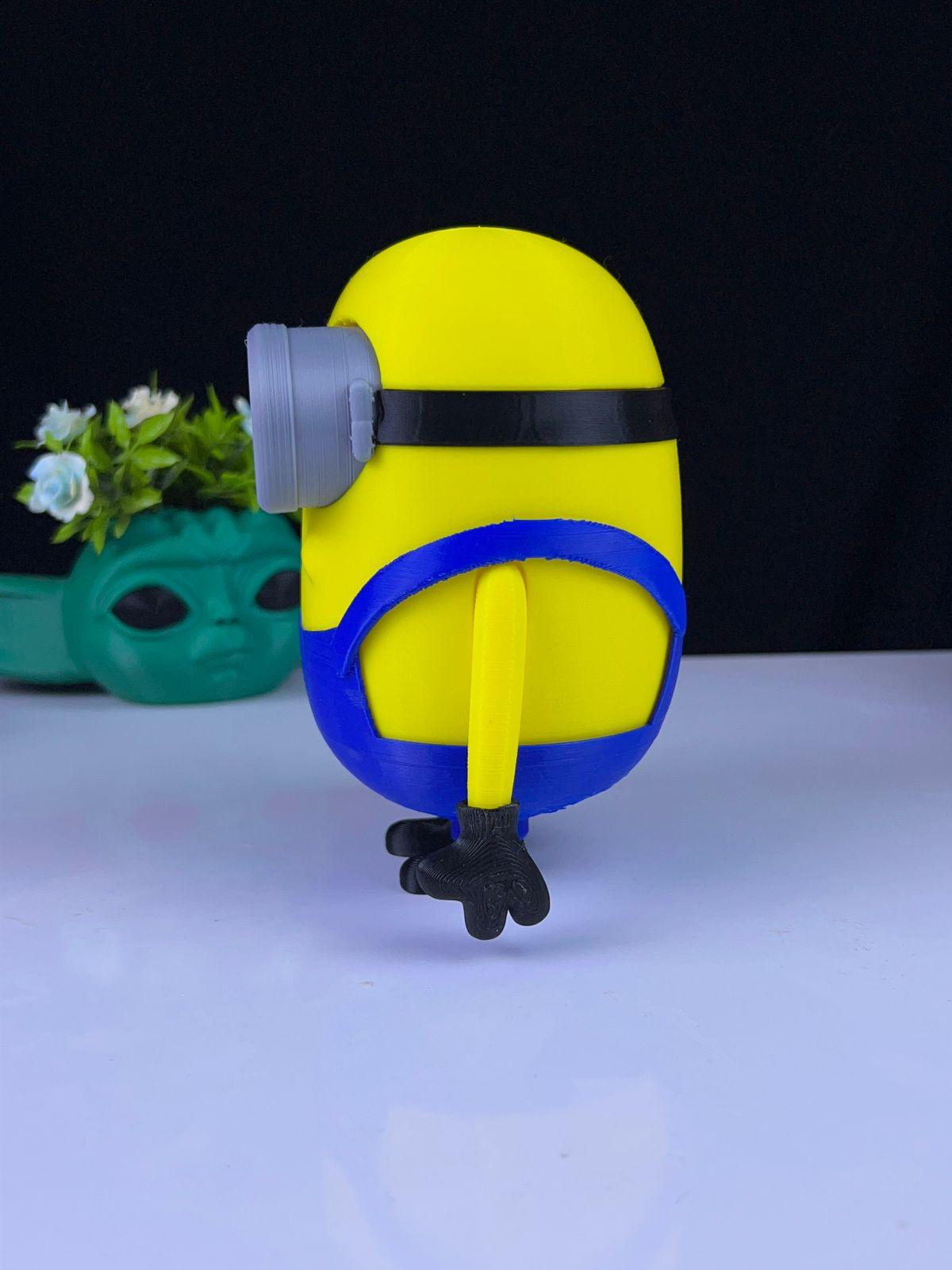 Bob Minion - Multipart 3d model