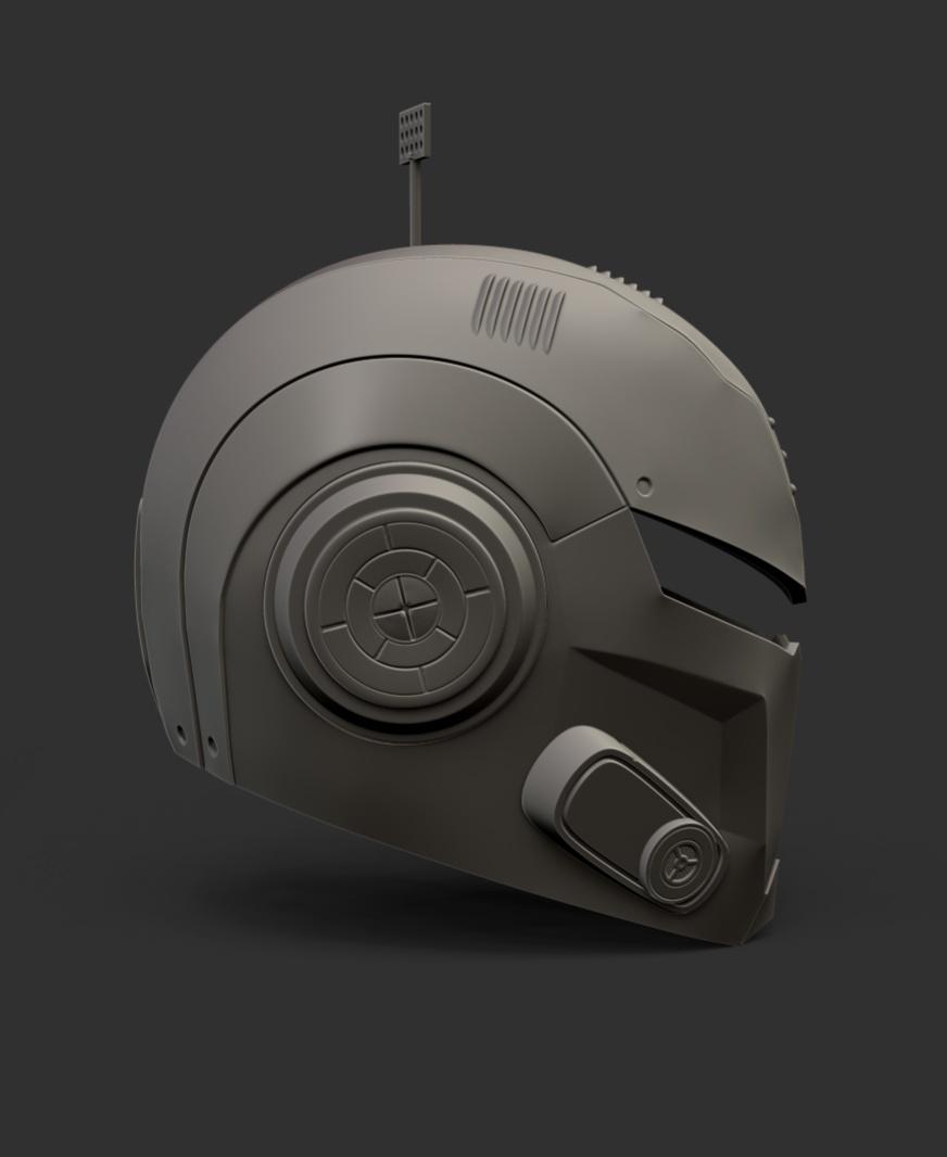 Beebox Bounty Hunter helmet 3d model