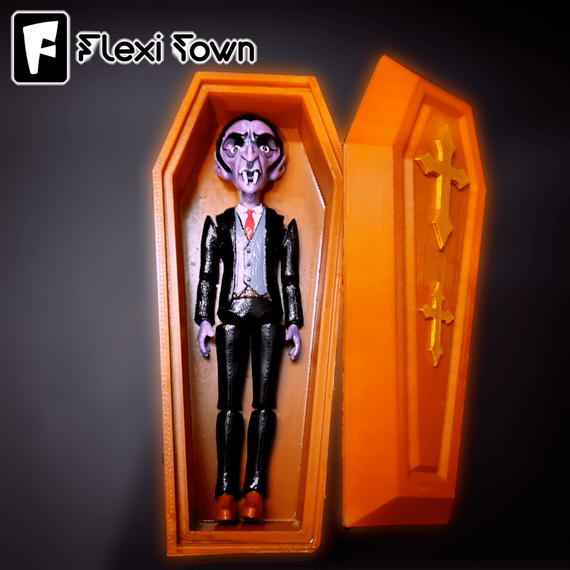 Flexi Print-in-Place Dracula 3d model