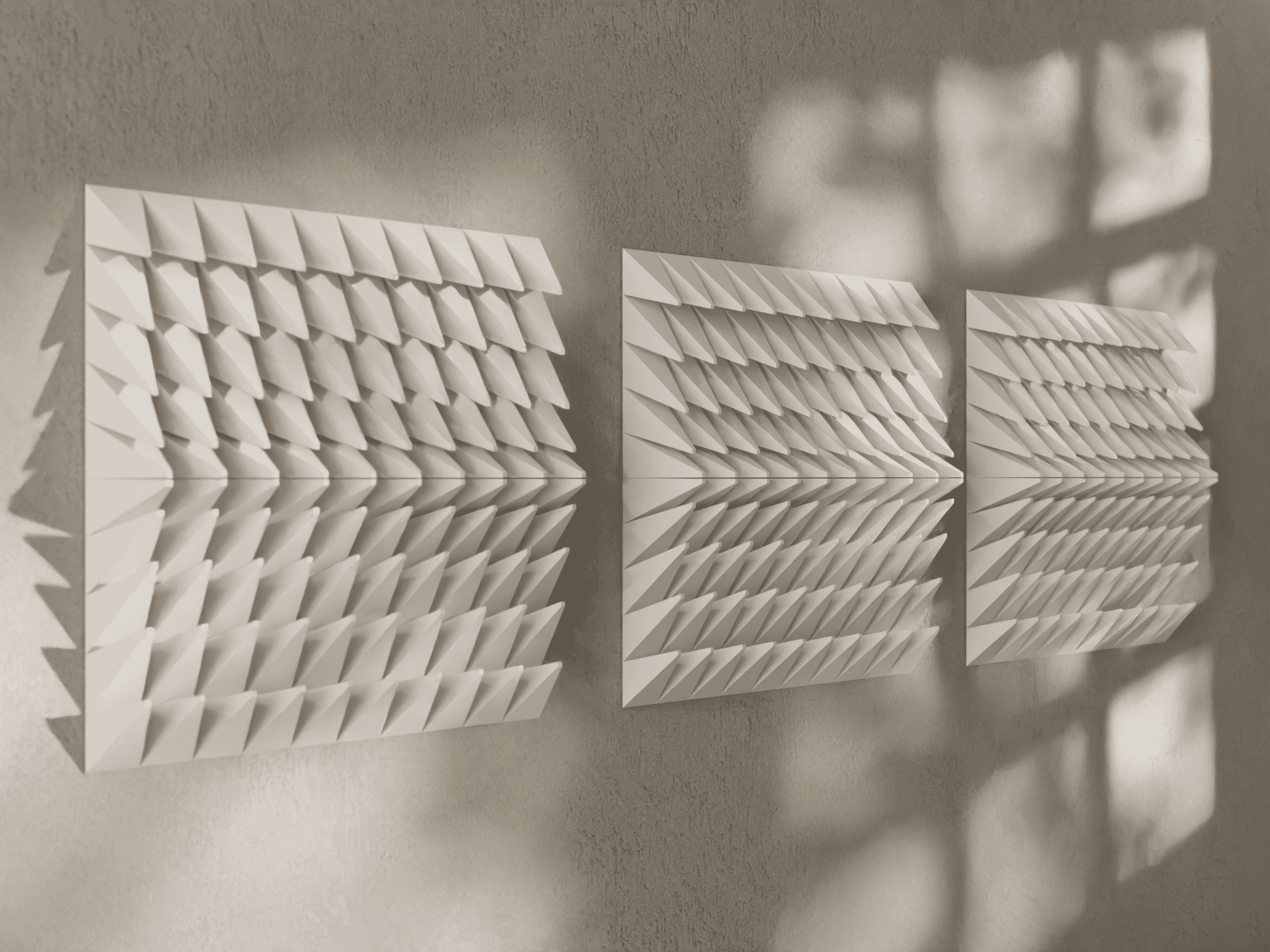 3D Wall Sculpture, The Straight Line 3d model