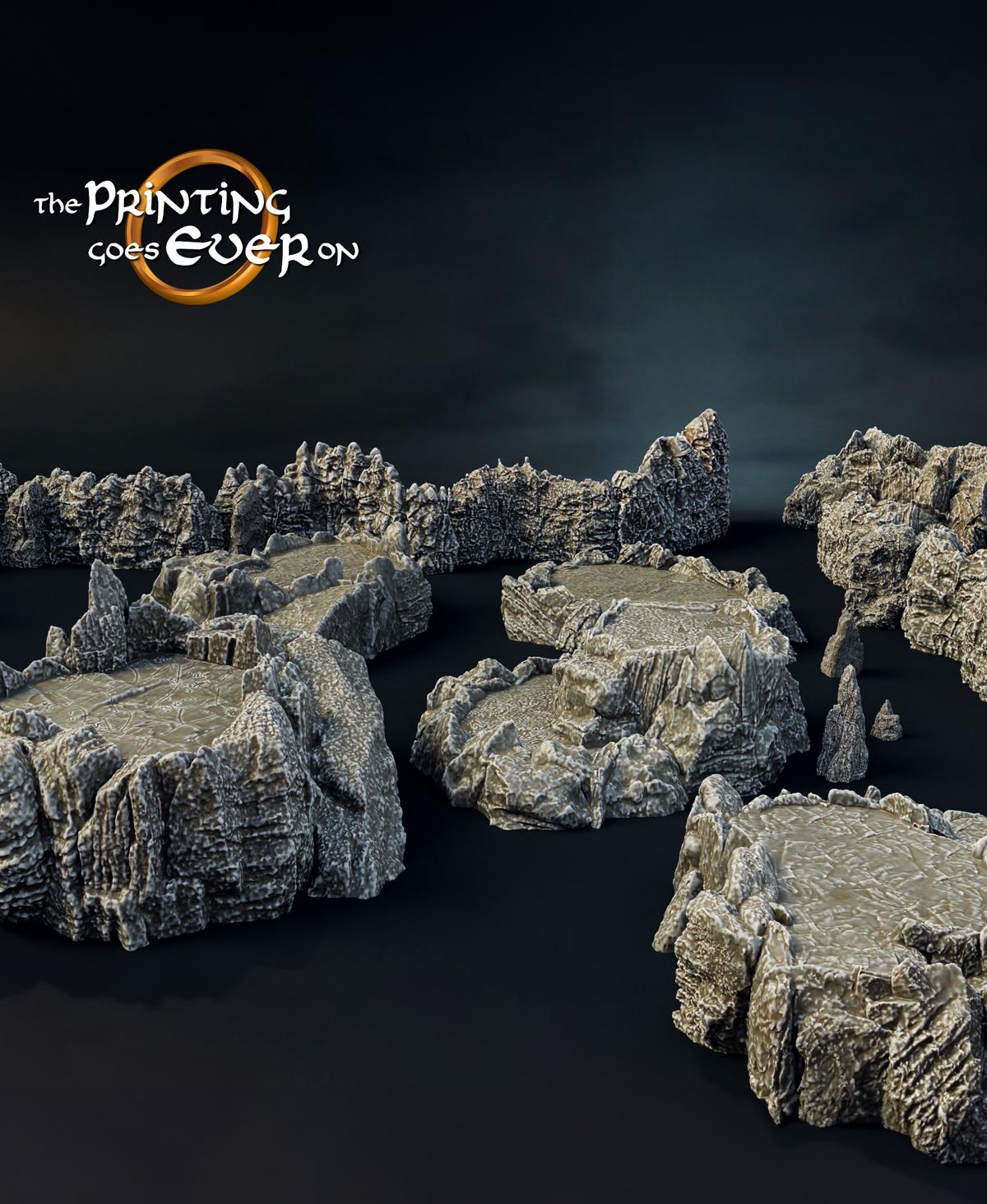 Cave Terrain System 3d model