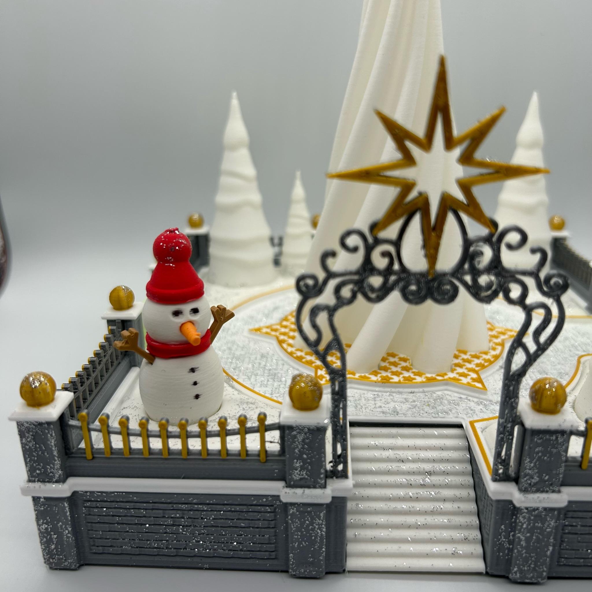 Christmas Park 3d model