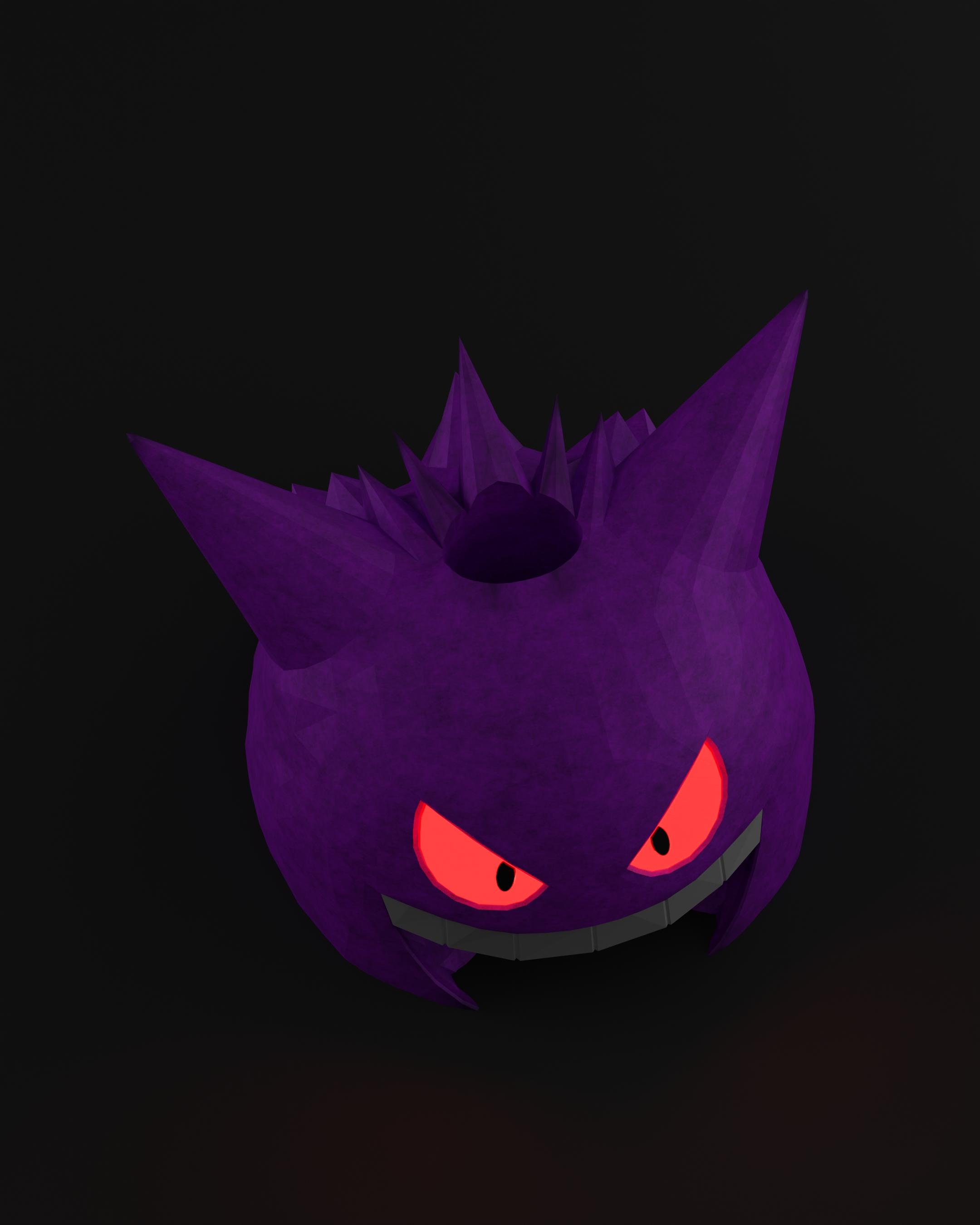 Gengar Dice Tower - Fan Art 3d model