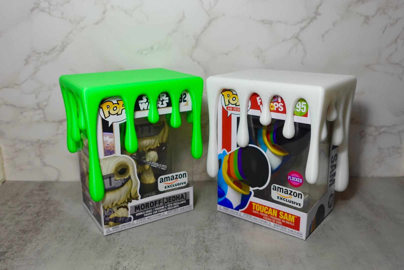 Dripping Slime Display for Funko Pop Boxes 3d model