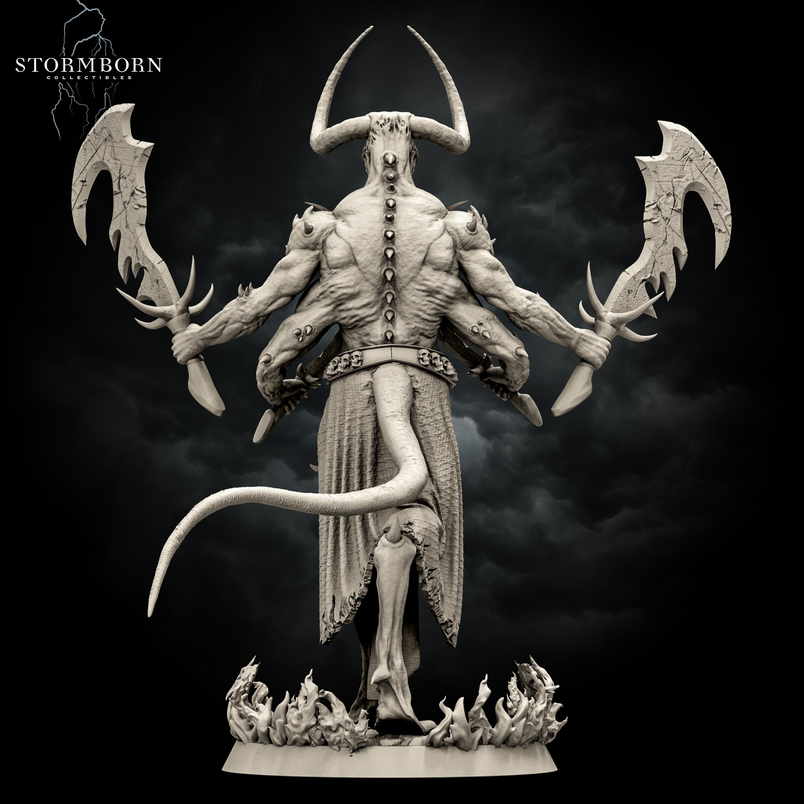 (75mm) Moloch, The Soulless 3d model