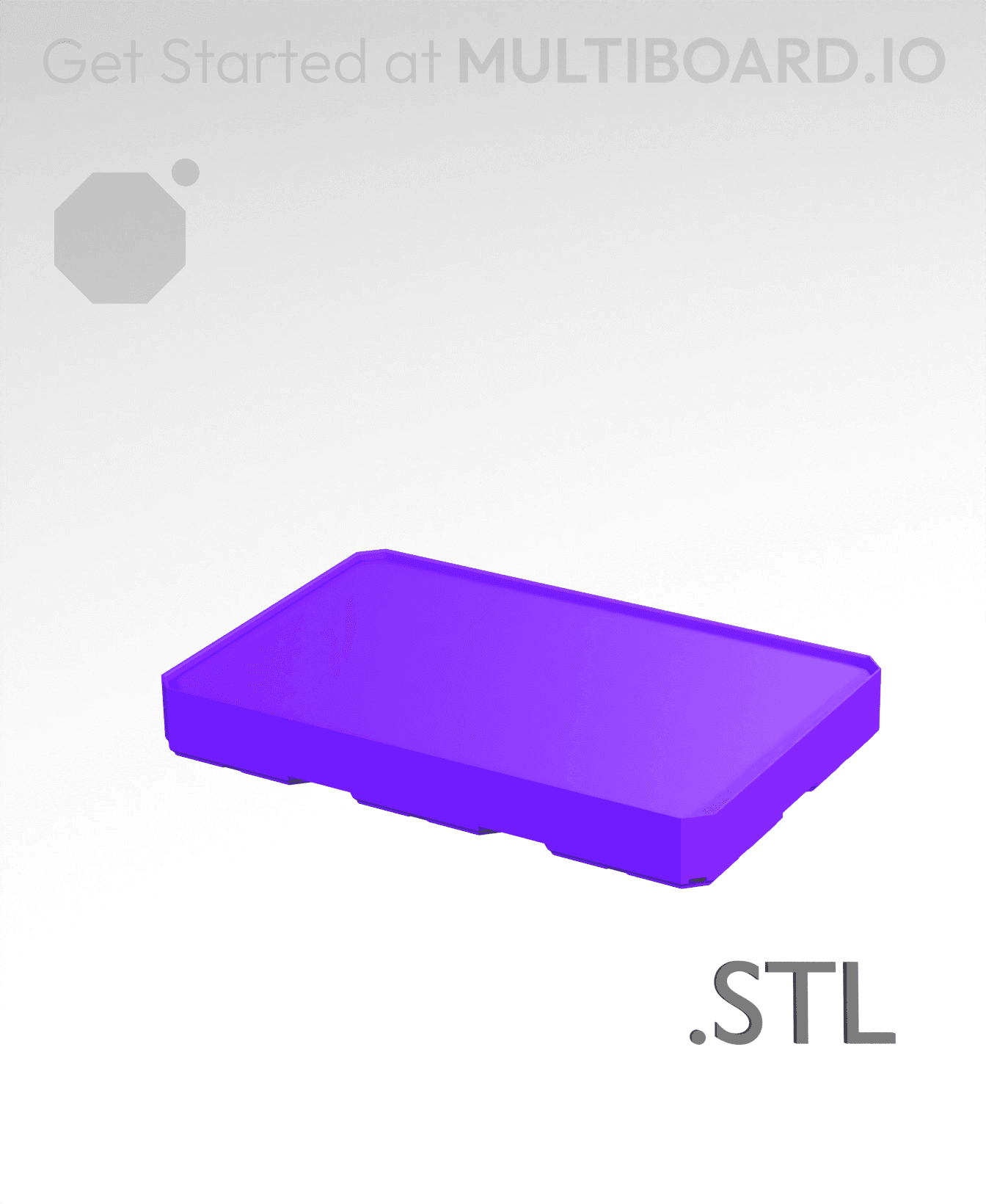 3x2x0·5 - Multibin Insert - STL Remixing File 3d model