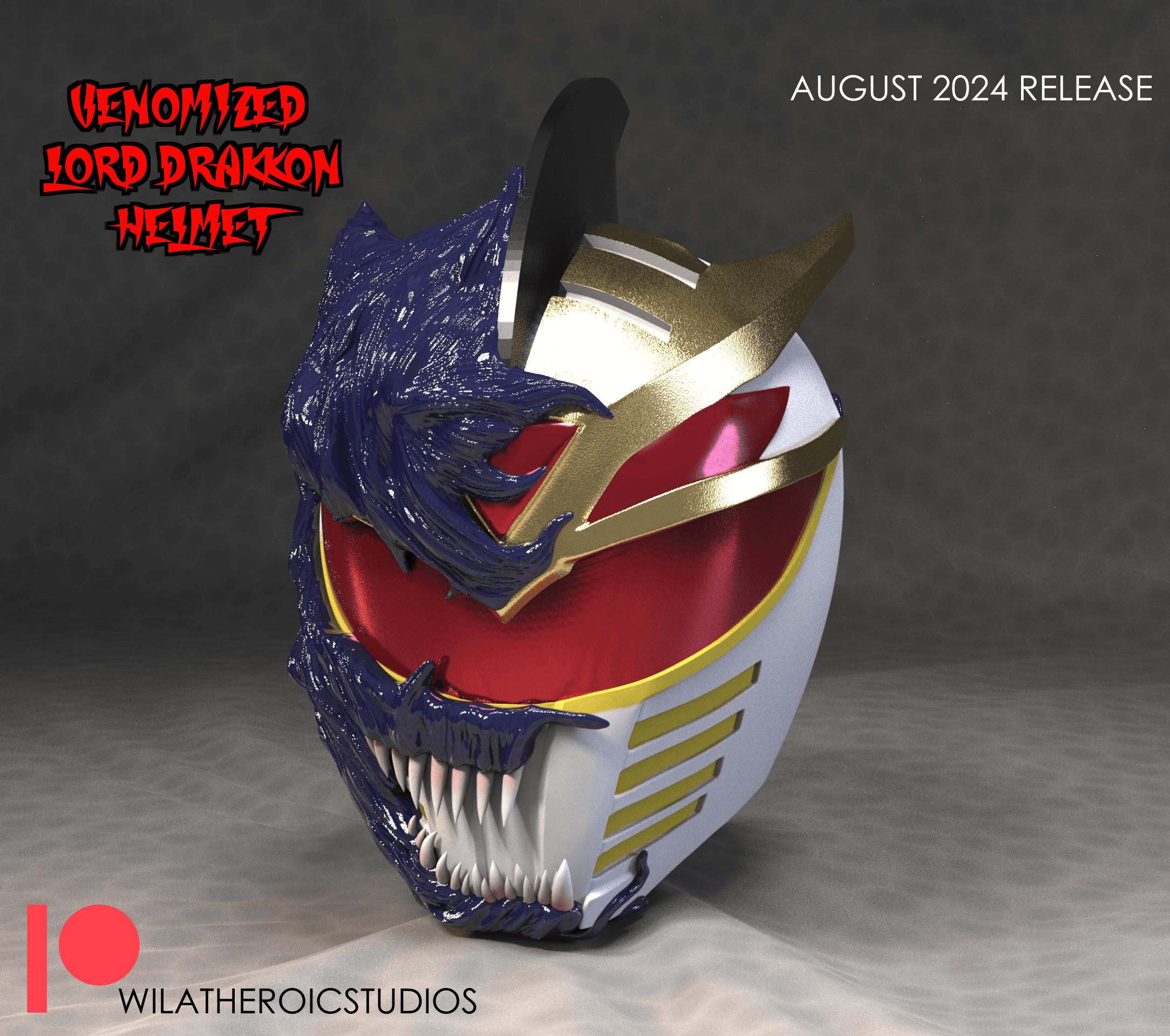 Venomized Drakkon Helmet 3d model