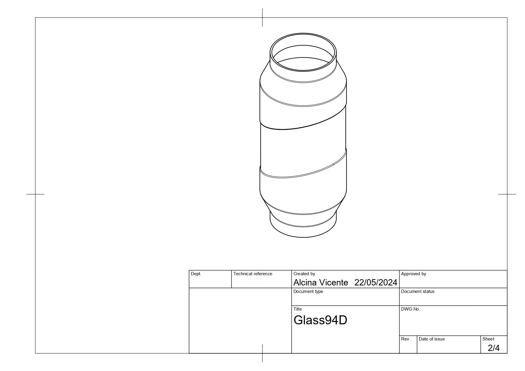 Glass Jar 3d model