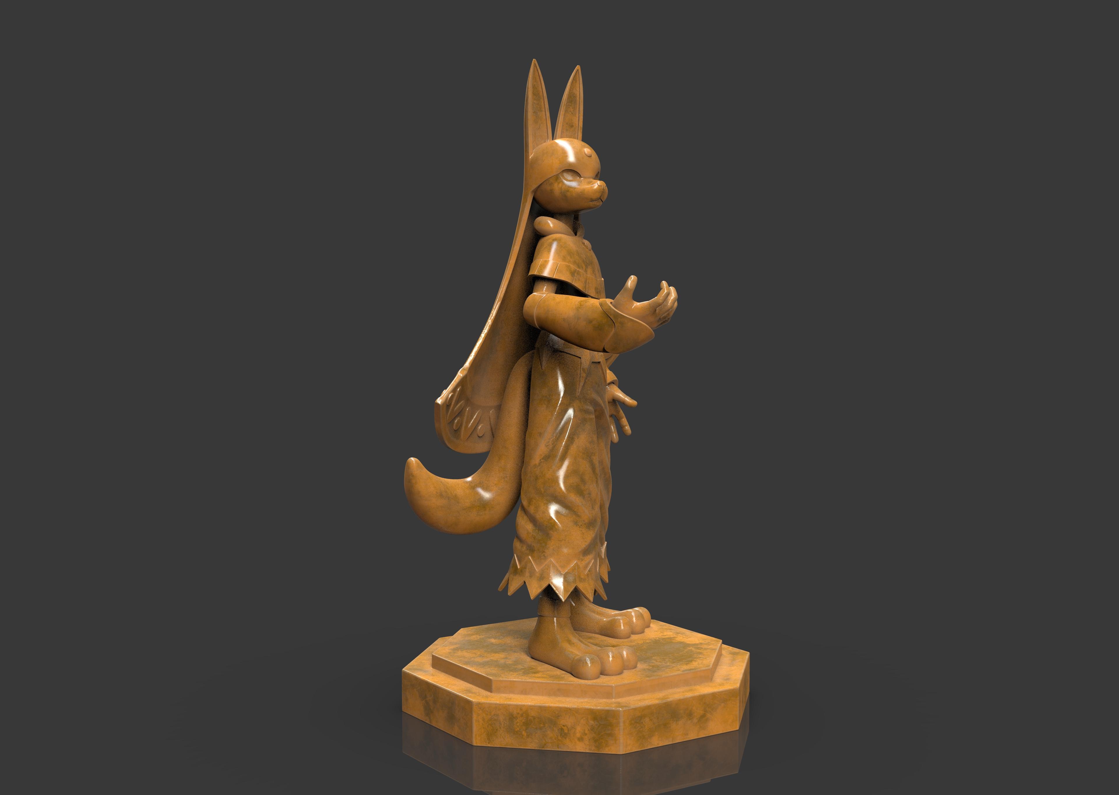 Statue of Power Pal World 3d model