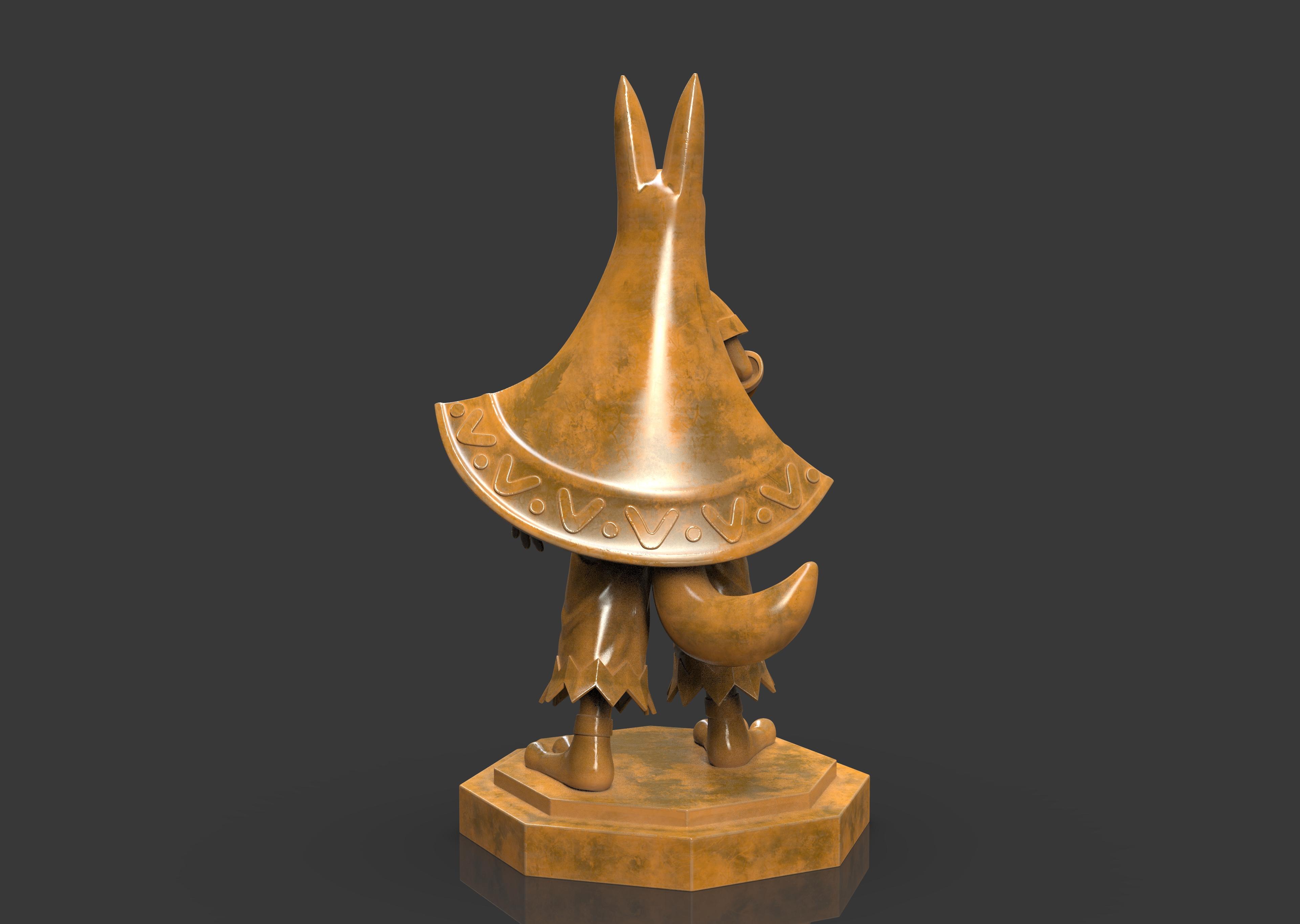 Statue of Power Pal World 3d model