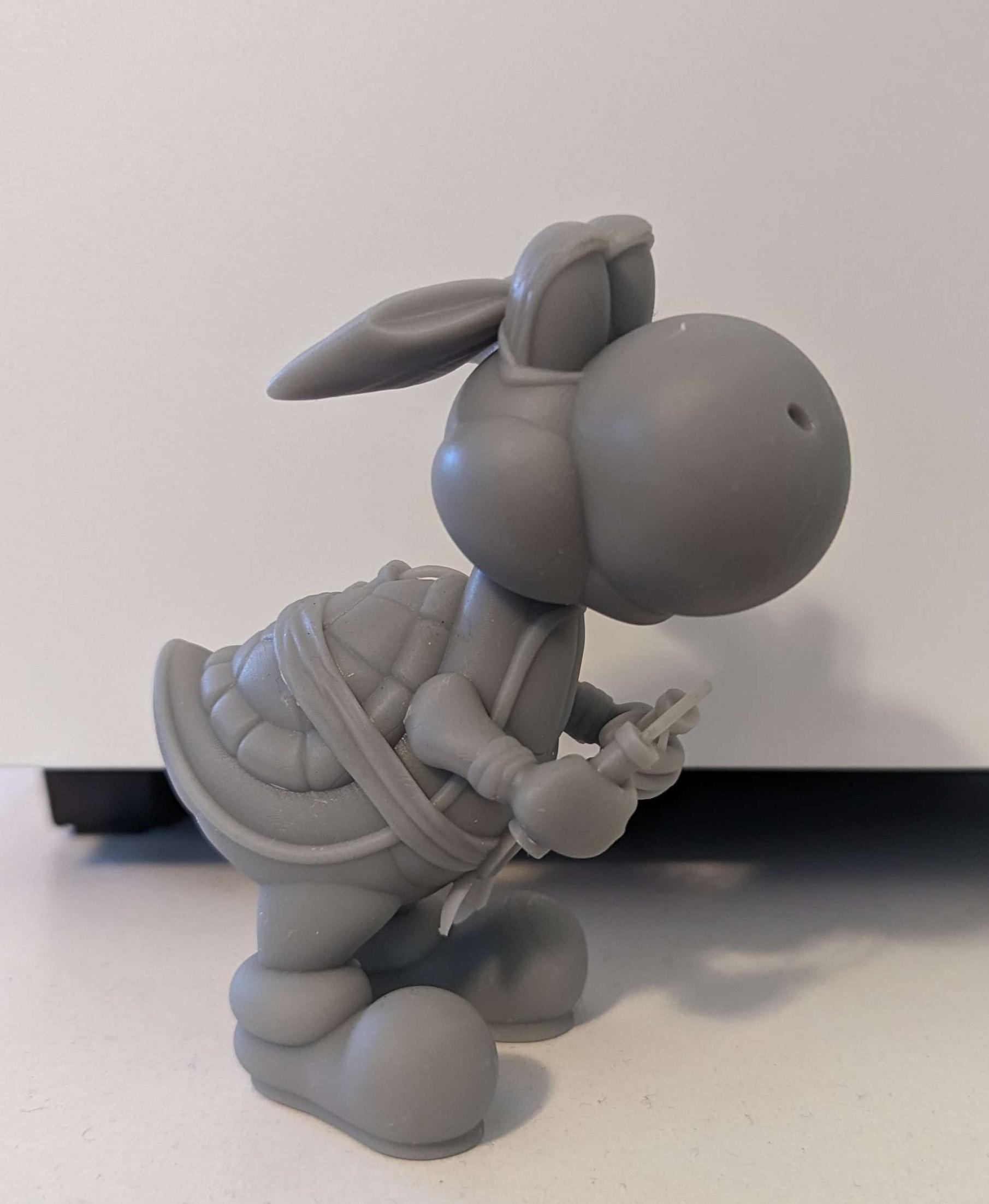 Yoshi_X_Michelangelo.stl 3d model