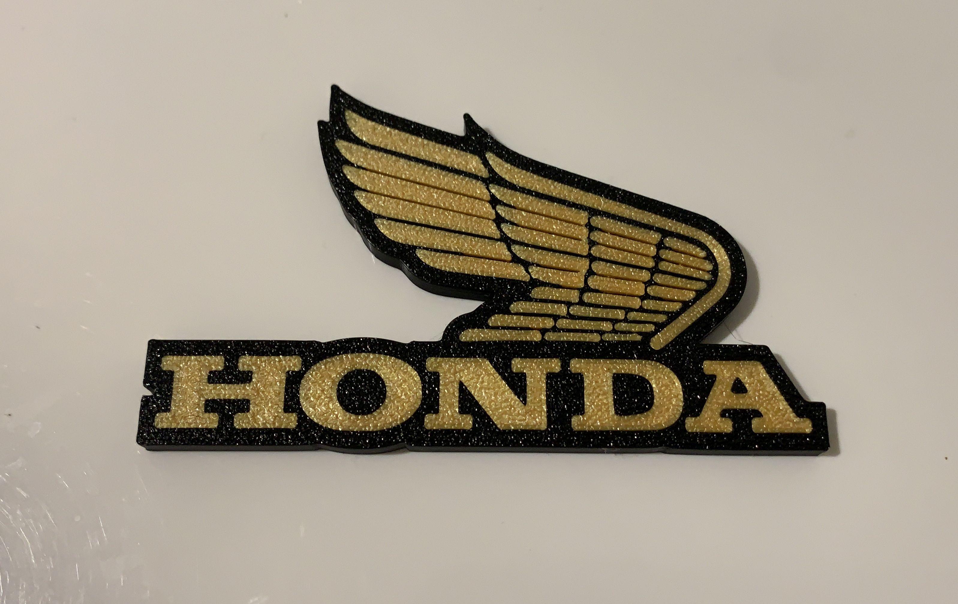 Honda Moto Logos 3d model