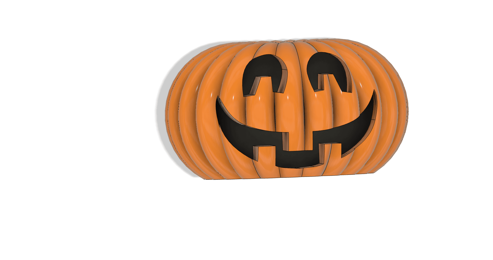 FRIGHTENING FRIENDS - Jack O Lantern #7 TOPPER, TOY, SPEED, RACING, GO FAST PUMPKIN, HALLOWEEN , JOL 3d model