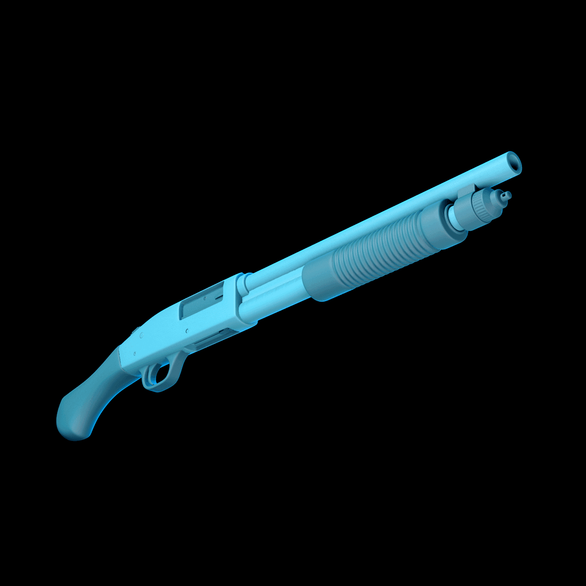 Mossberg Shotgun 3d model