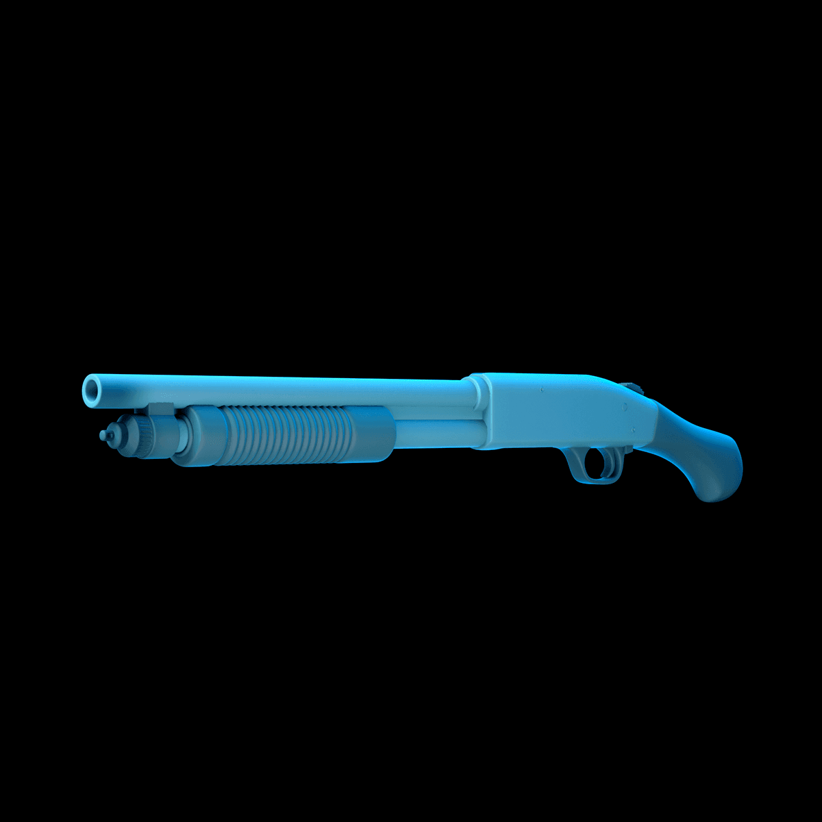 Mossberg Shotgun 3d model