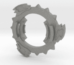 BEYBLADE TRI-SPIXE | ATTACK RING | KELLOGGS SERIES 3d model