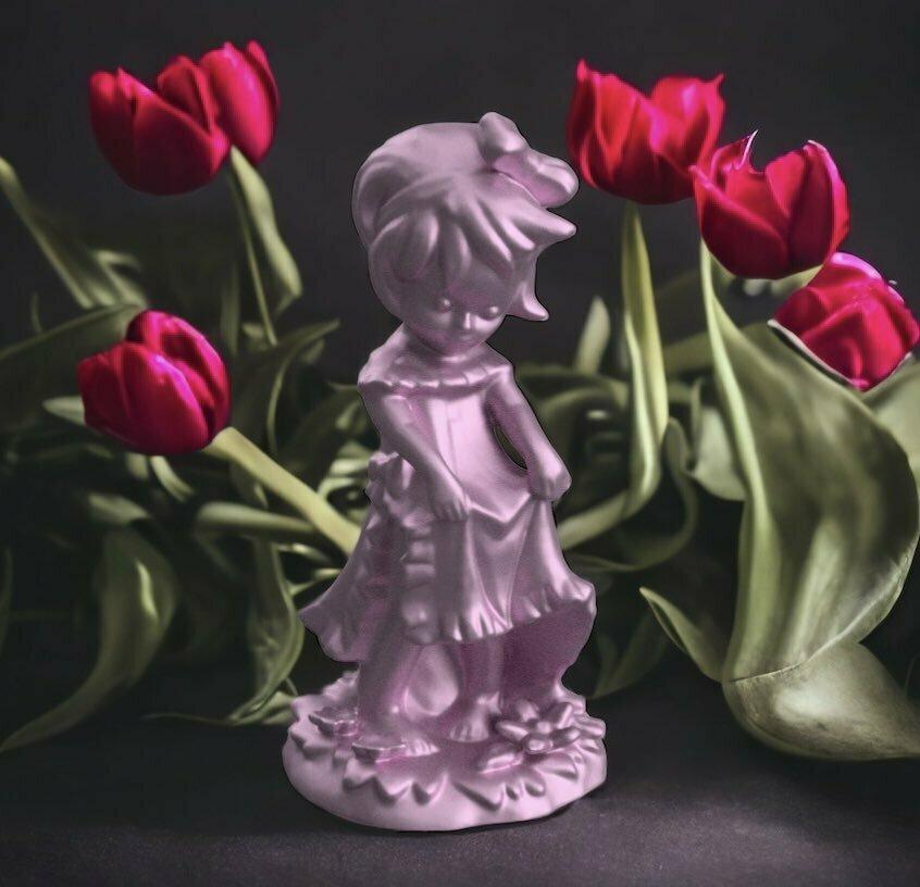 Girl flower 3d model