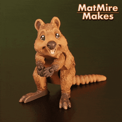 Quokka - Articulated Figure 3d model