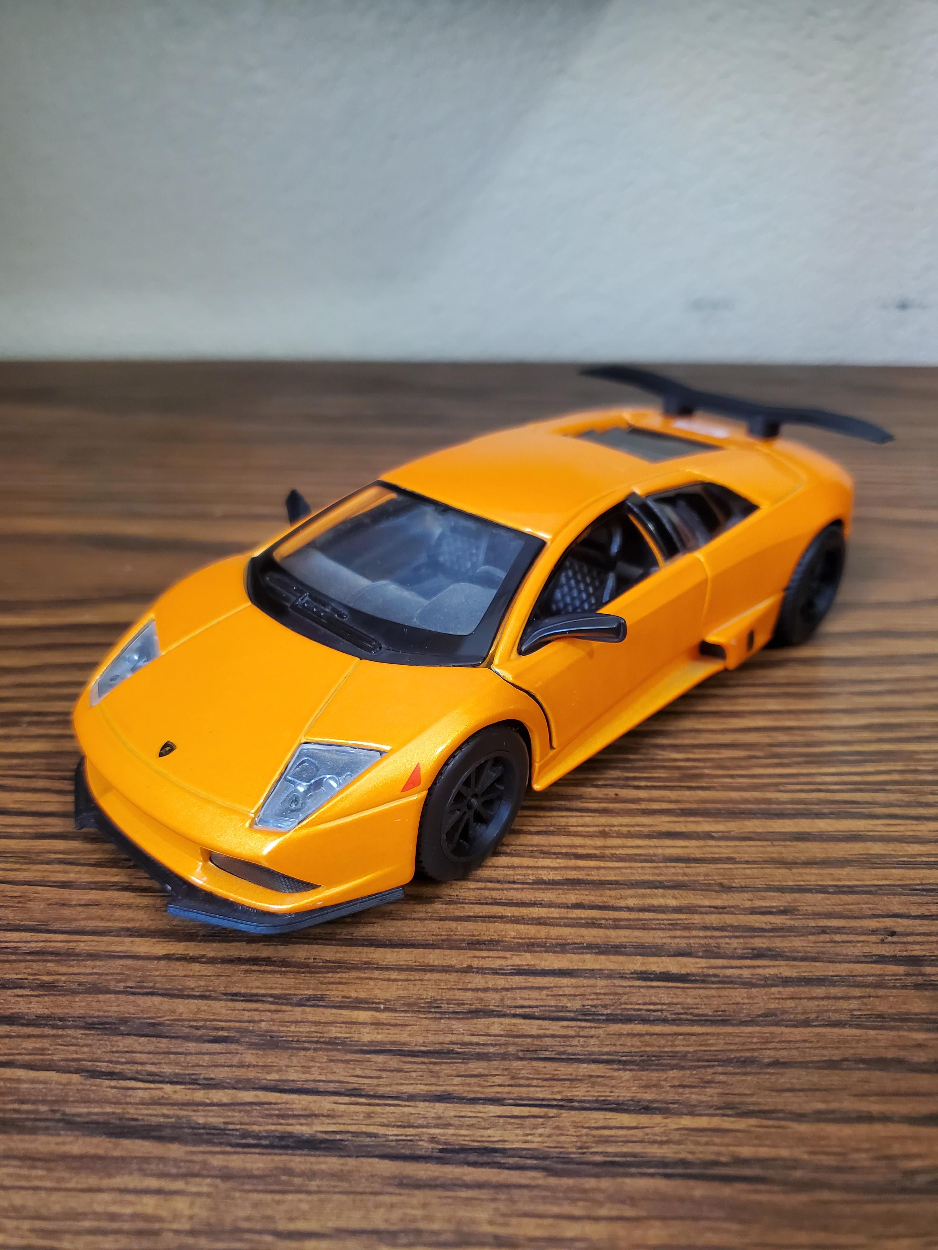 Model Car Lamborghini Mods - Spoiler, Splitter, Wheels 3d model