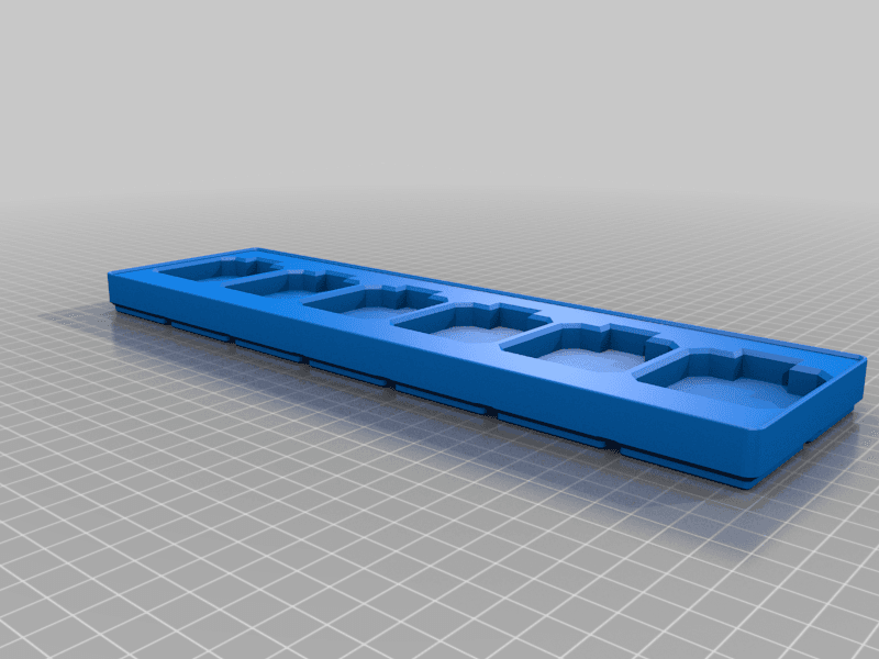 Gridfinity - 42mm Stepper Motor Holder  7 sizes + Parameteric Fusion File 3d model