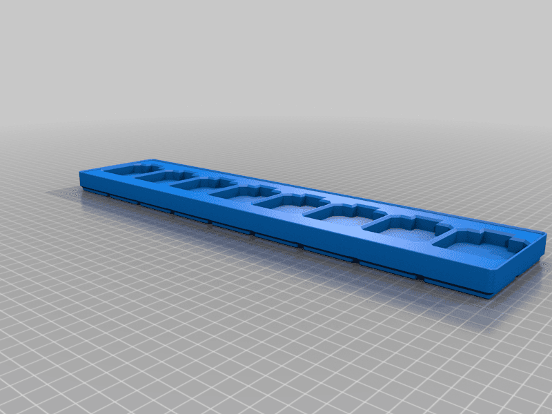 Gridfinity - 42mm Stepper Motor Holder  7 sizes + Parameteric Fusion File 3d model