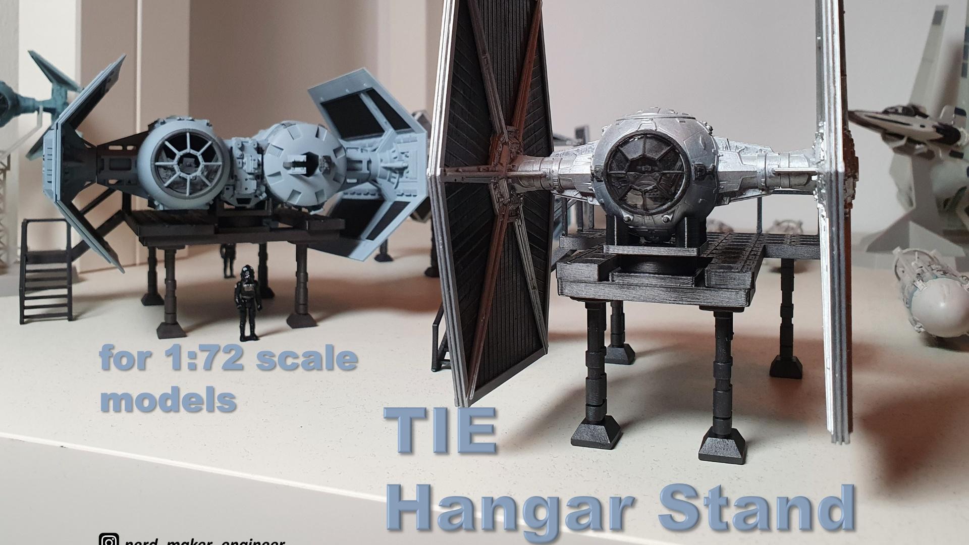 TIE Hangar Stand 3d model