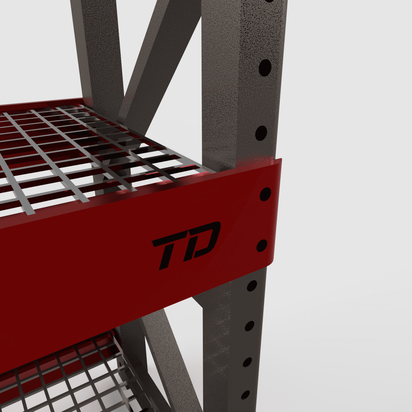 Post-It Pallet Storage Rack 3d model