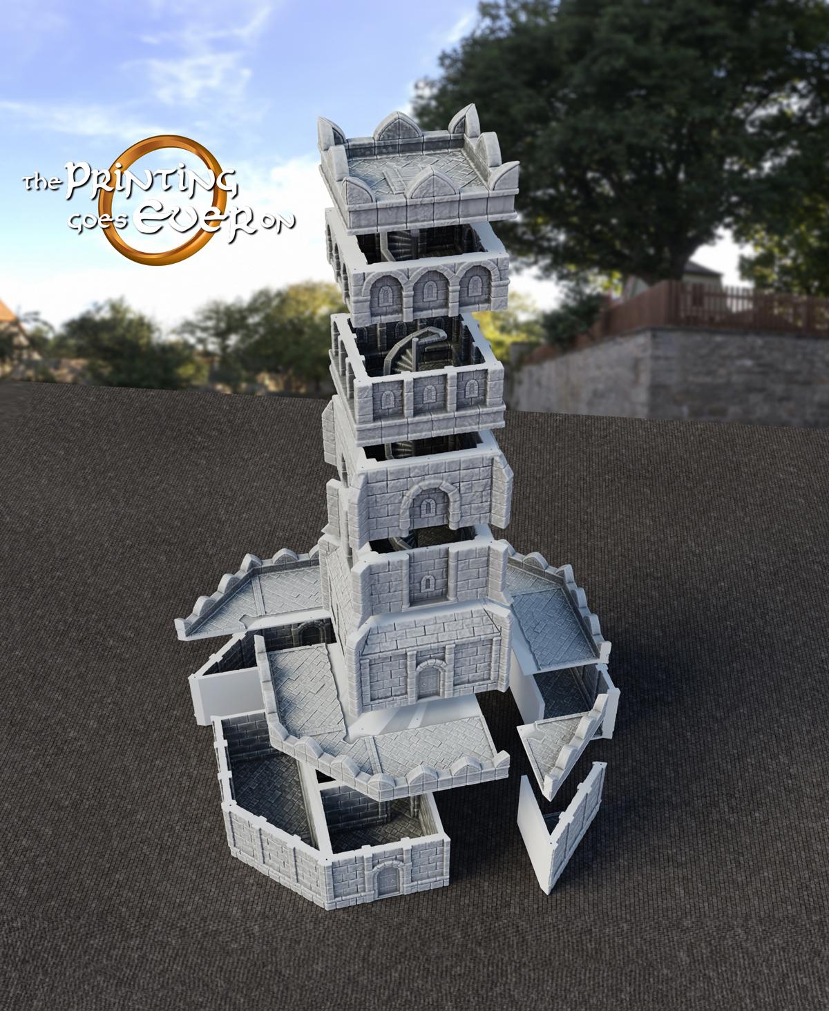 Whitcaester Outpost Tower 3d model