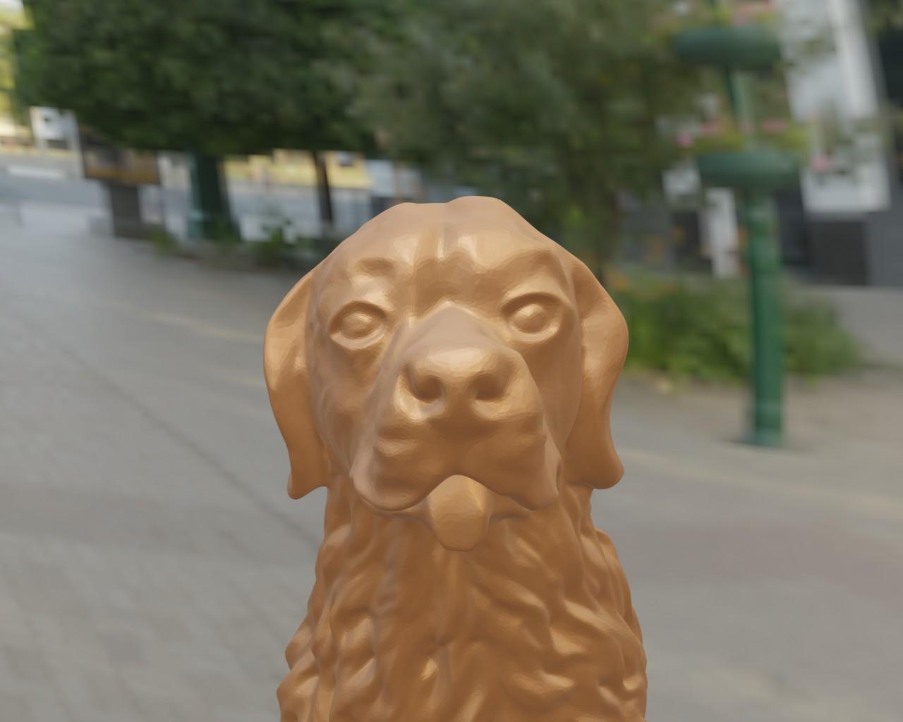 Golden retriever 3d model