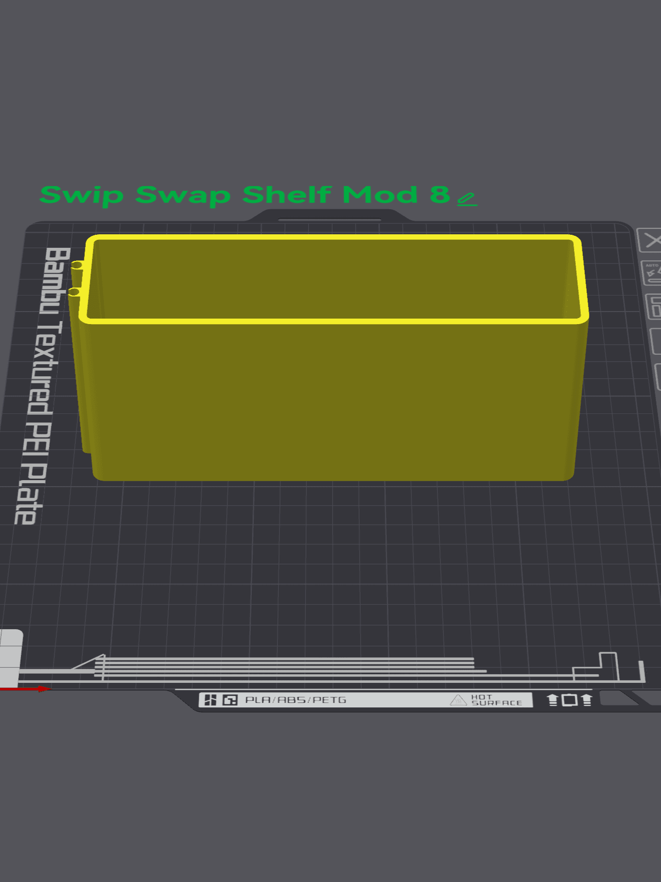 Swip Swap Shelf Mod 8 3d model