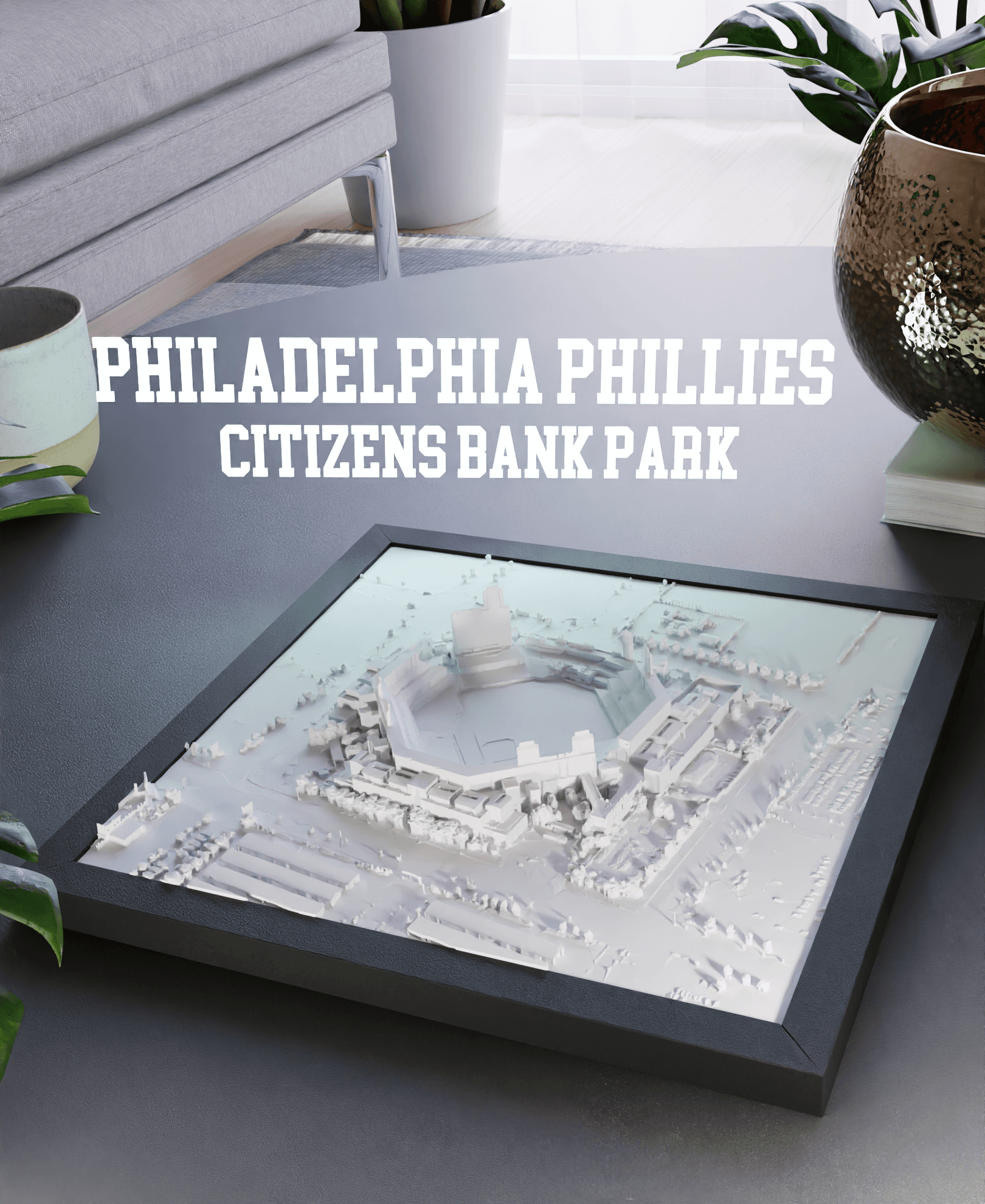 Philadelphia Phillies - Citizens Bank Park 3d model