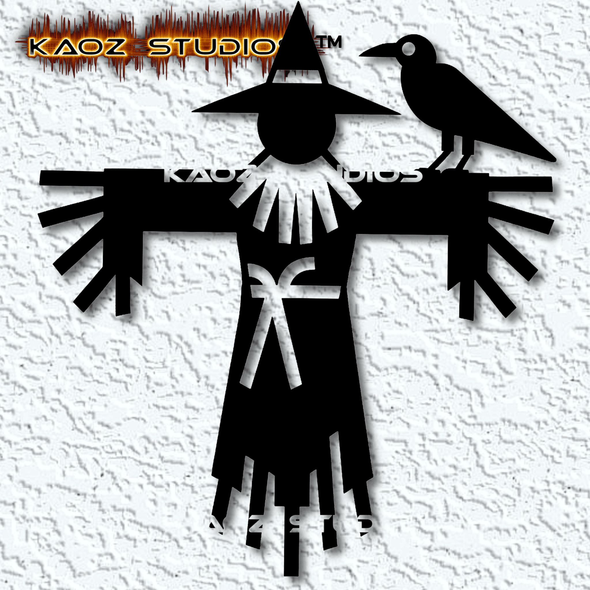 scarecrow wall art scare crow wall decor halloween decoration 3d model