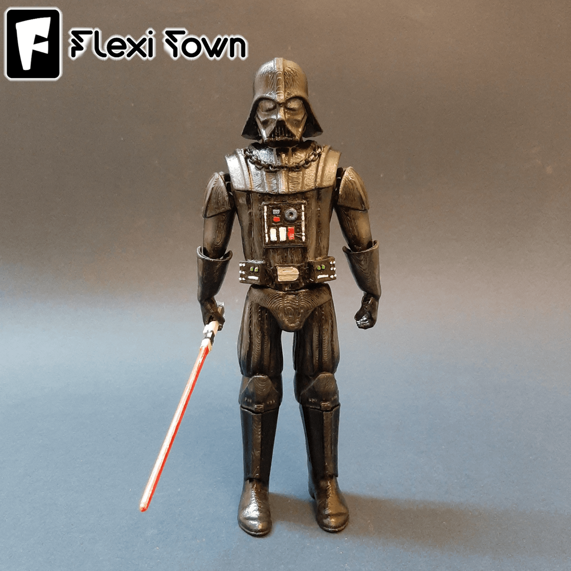 Flexi Print-in-Place Darth Vader 3d model