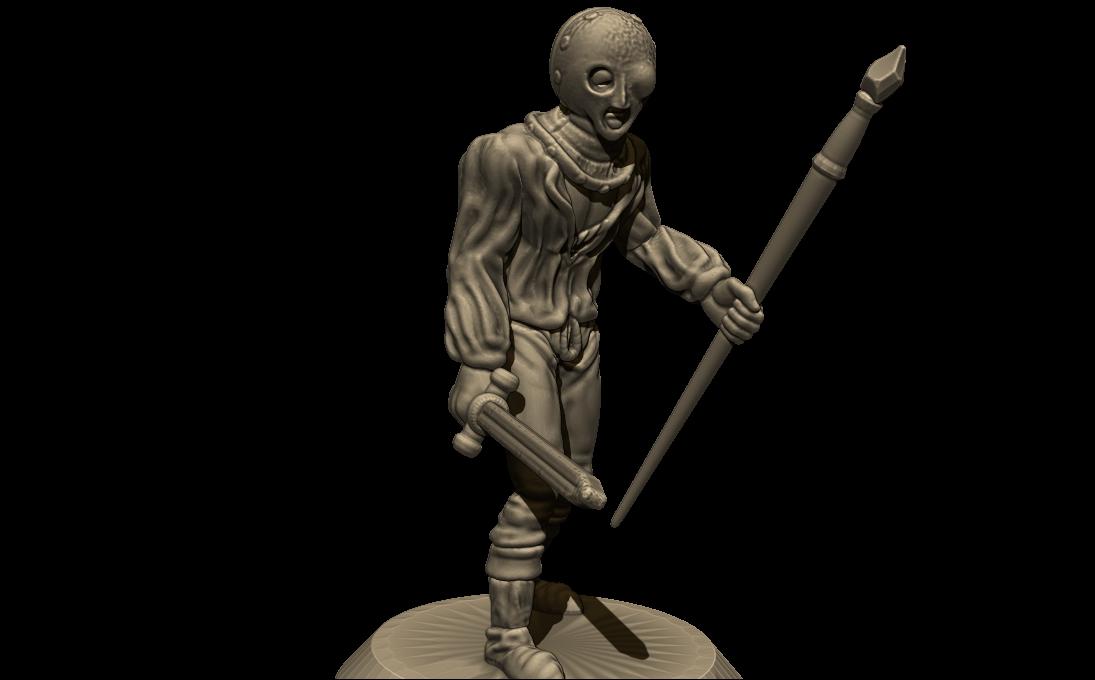 Prisoner - Elden Ring - 3D Printable STL Model  3d model