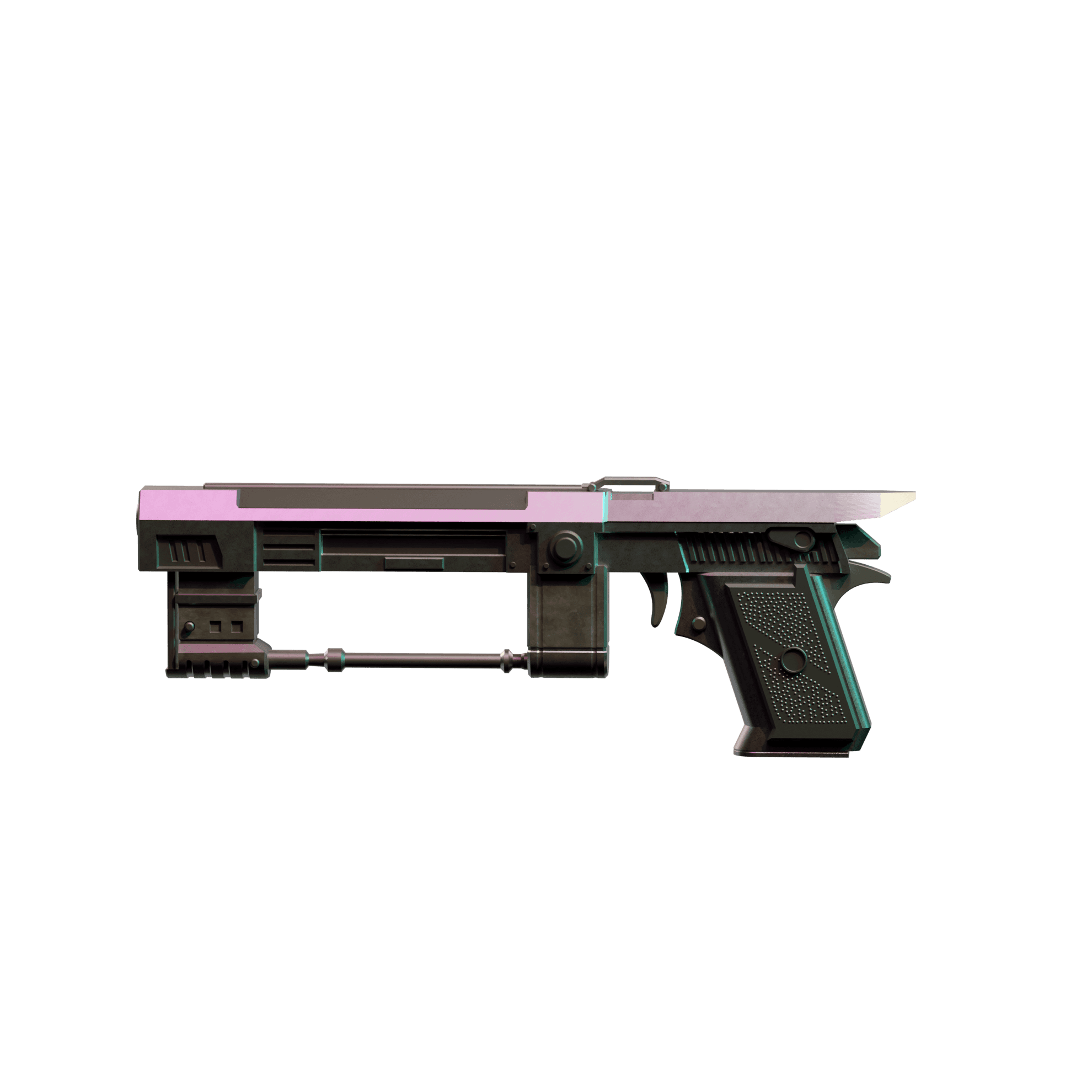 T60 Pistol 3d model