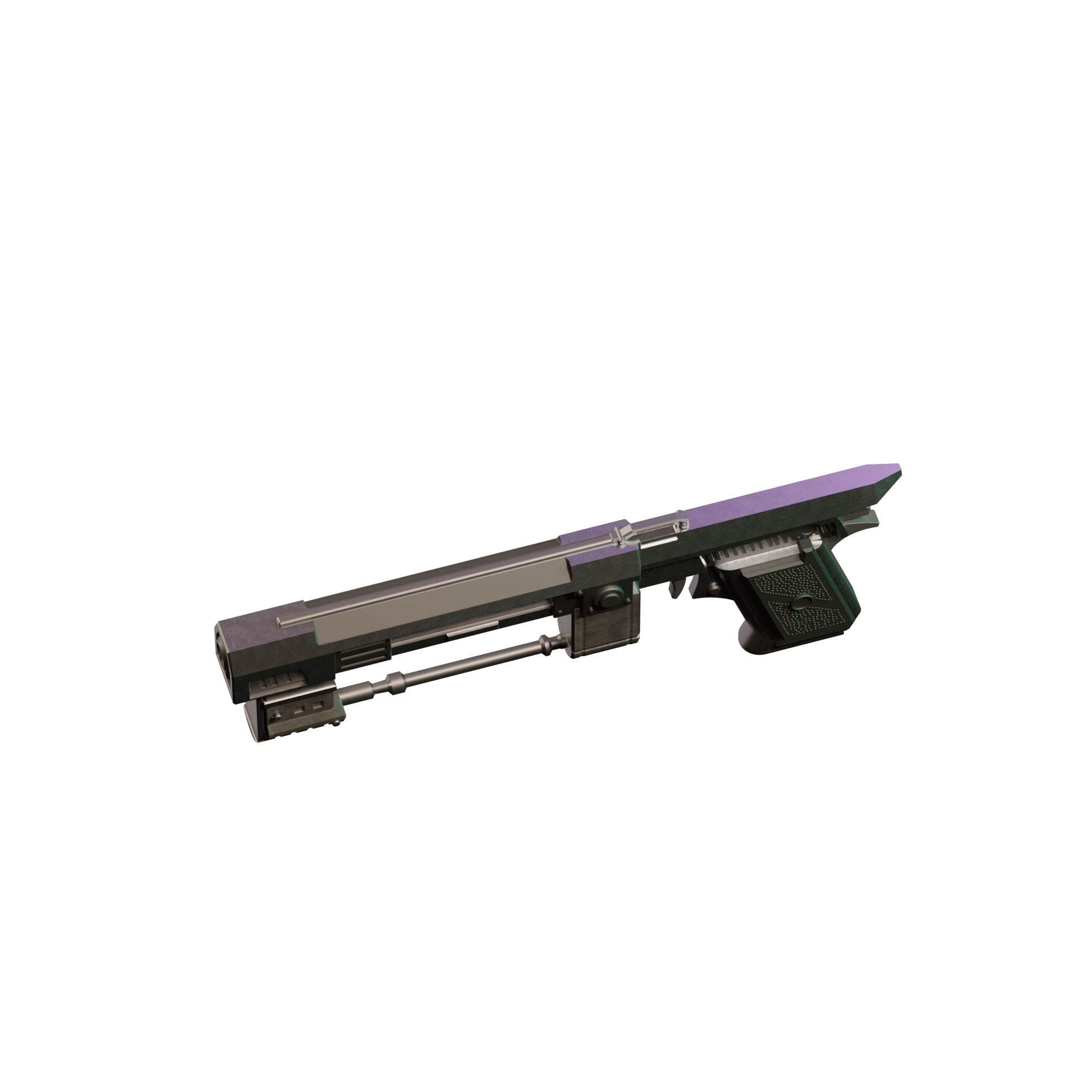 T60 Pistol 3d model