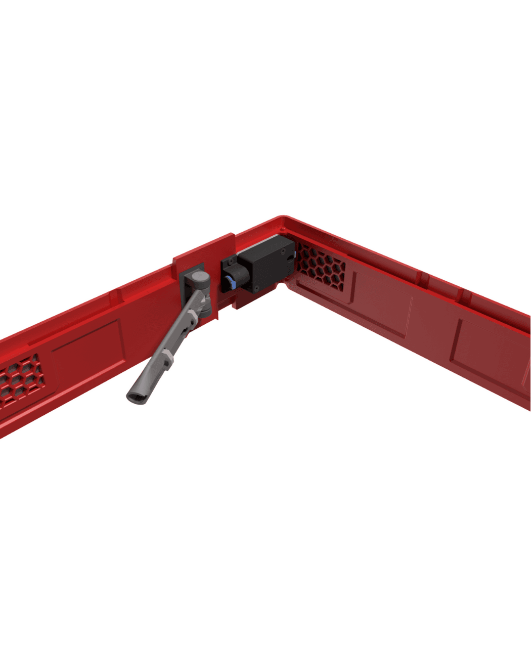 CREALITY K1 & K1C RAISER / DECKEL / TOP COVER / UPGRADE (VERSION 2) 3d model